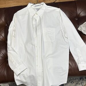 L.L. Bean Men's White Dress Shirt